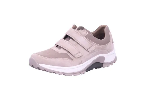 8000.16 Beige Herren Sneaker Gr. 41 - Echtleder Herren Sneaker in Beige, ideal für stilvolle Freizeitlooks und hohen Tragekomfort.
