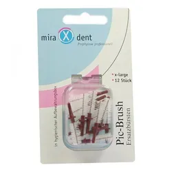 Miradent Interdentalbürsten Pic-Brush Ersatzbürsten x-large bord
