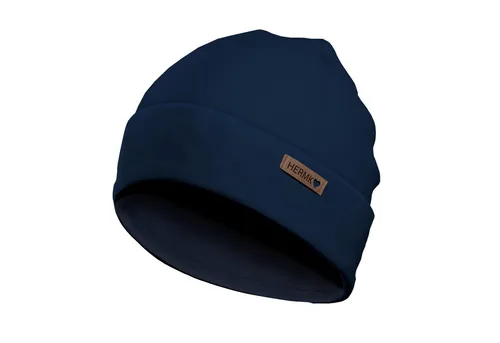 HERMKO Beanie 881210 881210 Bequeme Kinder Mütze 100% Bio-Baumwolle Übergangszeit Beanie