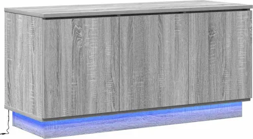 vidaXL TV-Schrank Grau Sonoma mit LED-Beleuchtung von vidaXL