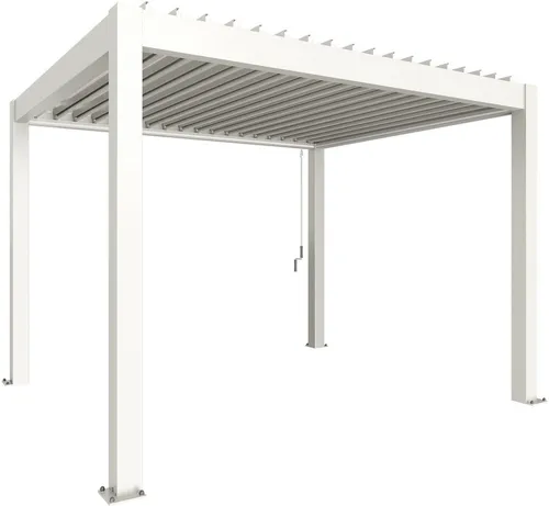 Biohort Pergola 3,5x3, elegantes Design, BxTxH: 367,5x312x264 cm - Die Biohort Pergola ist der ideale Blickfang für Ihren Garten. Sie bietet stilvollen Schatten und ist aus langlebigem, wartungsarmen Material gefertigt. Perfekt für unvergessliche Sommermomente im Freien.