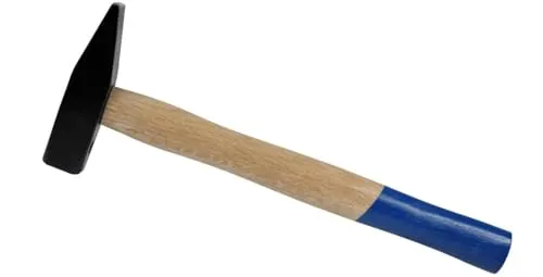 SW-Stahl 50102L Schlosserhammer 200g I Hammer mit Holzgriff aus Esche I Hammer Werkzeug mit vergossenem Ringkeil I Hammer Holzstiel doppelt geschweift I 200g Hammer Werkzeug für Zuhause