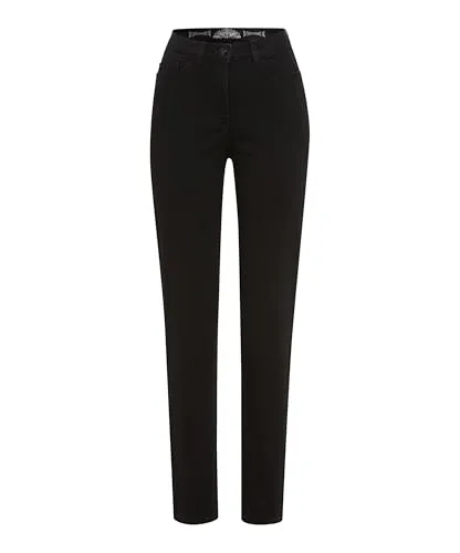 Raphaela by Brax Style Patti Straight Black 46K - Moderne Five-Pocket-Jeans im Slim Fit aus hochwertigem Baumwollmix, ideal für einen gepflegten Look und optimalen Tragekomfort.