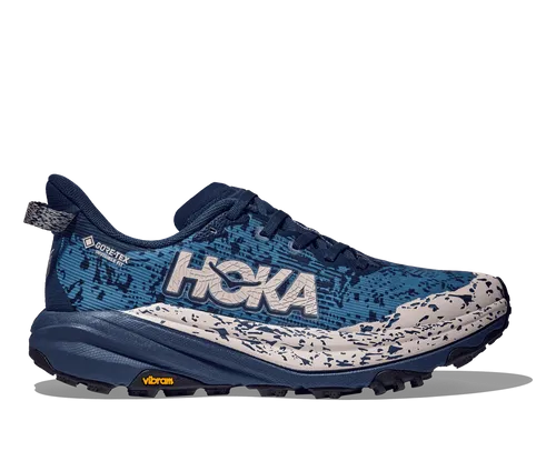 HOKA Damen Trailrunningschuhe W SPEEDGOAT 6 GTX - Laufschuhe mit wasserdichter GORE-TEX-Membran für höchsten Komfort und optimalen Halt auf jedem Terrain. Ideal für Trailrunning bei jedem Wetter.