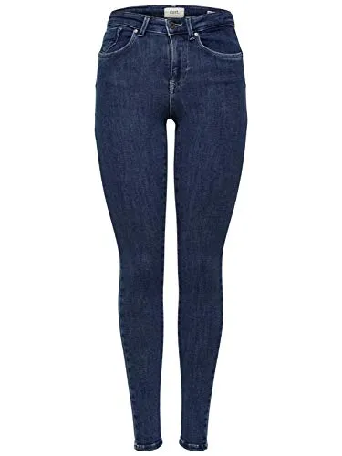 ONLY Skinny-fit-Jeans ONLPOWER LIFE MID PUSH UP - Jeans mit knackigem Sitz und Stretch-Qualität, ideal für stylische Outfits und den ganzen Tag tragbar.