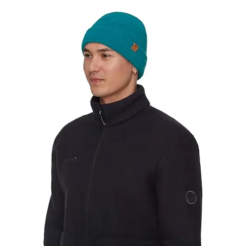 Mammut Herren Fleece Beanie Mütze, Blaugrün, Einheitsgröße