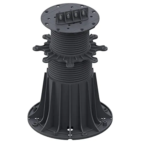 Theilo MAX Stelzlager 45 mm bis 950 mm für Terrassen Holz und Aluminiumunterkonstruktionen (höhenverstellbar 150-350 mm)