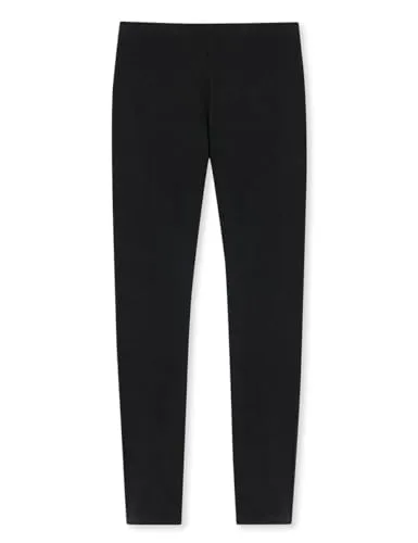 Schiesser Mädchen Leggings-Fresh Vibe Unterwäsche, schwarz_181460, 164 - Leggings für Mädchen in Schwarz, elastisch und bequem, aus atmungsaktivem Single-Jersey für optimalen Tragekomfort.