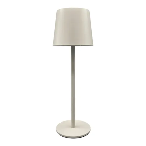 Coen Bakker Tischleuchte usb dimmbar touch Metall sand 3 Lichtfarben 40 LEDs 9x26,5cm