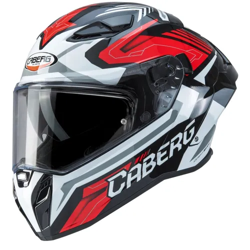 Caberg Drift Evo II Jamara Helm - Motorradhelm mit integriertem Sonnenvisier - Motorradhelm mit Fiberglas-Außenschale, kratzfestem Visier und integriertem Sonnenvisier. Ideal für komfortable Fahrten und vorbereitet für Kommunikationssysteme.