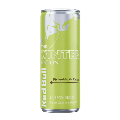 Red Bull Energy Drink Winter Edition 2026 Pistachio Berries 250ml