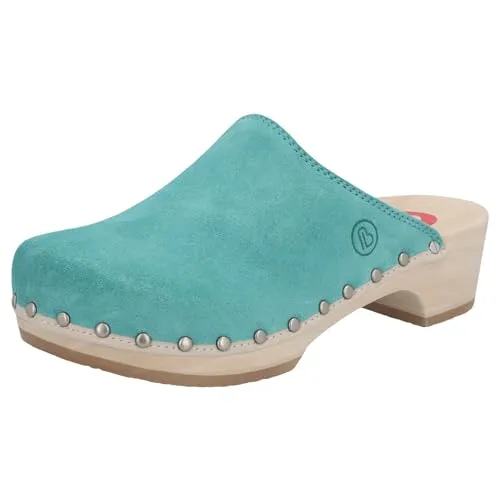Produktbild Berkemann Damen Metro-Toeffler Holzschuh, aquamarin, 40 EU