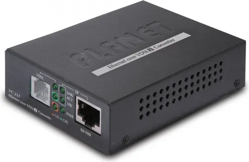 PLANET 10/100 Mbps Ethernet to VDSL2 Converter