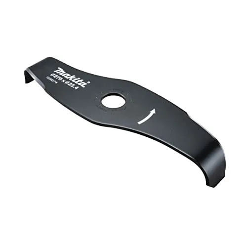Makita 199874-5 2-Zahn-Häckselmesser - Akkuschrauber-Zubehör, hochwertiges Stahlmesser für effektives Häckseln und Mulchen von Gestrüpp und Buschwerk.