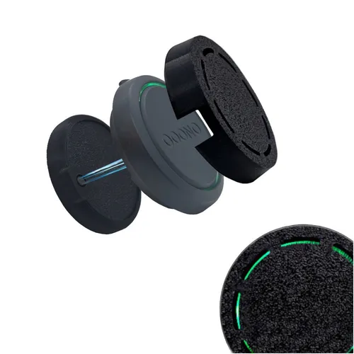 Set Magnetische Halterung selbstklebend Abdeckung komp. für OOONO NO2 CO-Driver