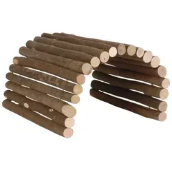 Beeztees Kleintiertunnel Nager Weidenbrücke Forest braun 28 cm