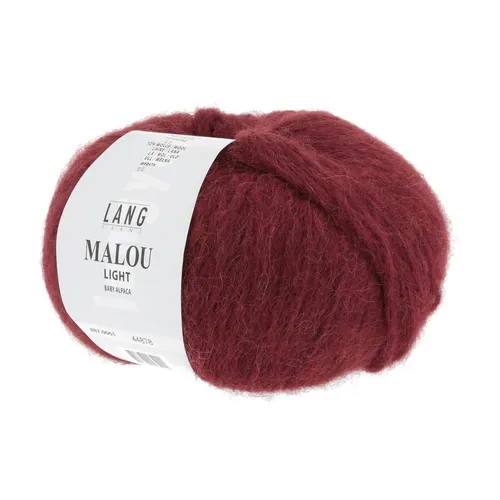 Wolle Kreativ! Lang Yarns - Malou Light Fb. 61 rot 50 g
