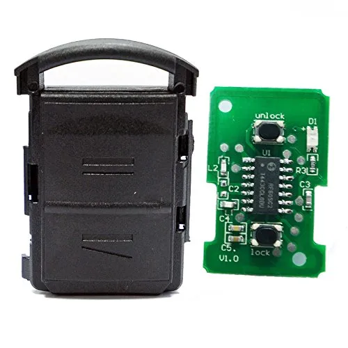 Auto Schlüssel Funk Fernbedienung für Opel - Autofernbedienungen, ideal zum Austausch eines defekten Gehäuses, inklusive Sendeeinheit und Batterie für einfache Handhabung.