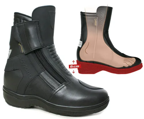 Daytona Max Sports Motorrad GTX Stiefel Schwarz Gr. 39 von Daytona