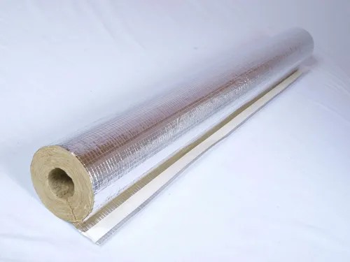 ROCKWOOL Rohrisolierung R800 Alukaschiert Rohrschalen Isolierung WLG 0,035