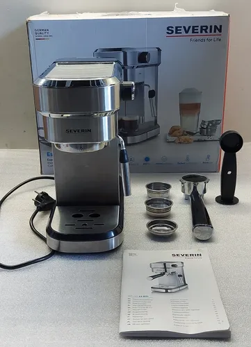 Espressomaschine Edelstahl Siebträgermaschine SEVERIN KA 5994