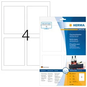 Herma Flaschenetiketten Special 4603, 90 x 120mm, 160 Stück von HERMA