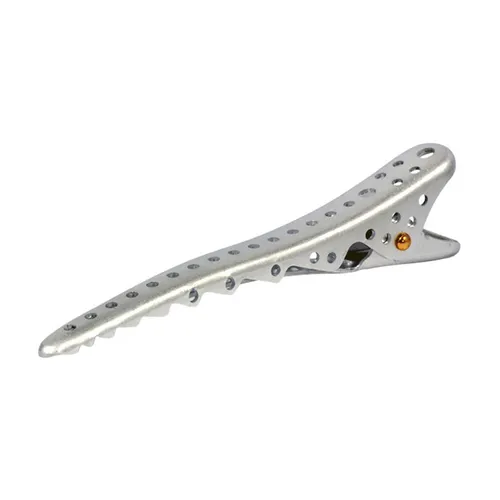 Becchi Silber Metallisiert 8 Stück Y.S. PARK Shark Clip in silber von Y.S. PARK PROFESSIONAL