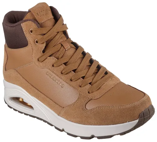 Skechers Herren UNO Sneaker - Komfortabler Braunton in Größe 44 EU - Herren-Sneaker mit bequemem Design, ideal für den Alltag und Freizeitaktivitäten.