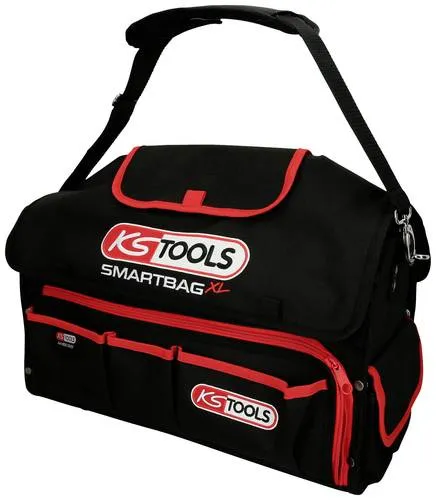 Ks Tools Werkzeugtasche 850.0325 - Robuste Werkzeugaufbewahrung - Werkzeugkoffer mit hochwertiger Verarbeitung und viel Stauraum für effizientes Arbeiten, ideal für Profis und Hobby-Handwerker.
