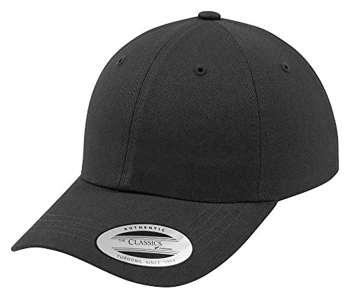 Flexfit Unisex 6245CM-Low Profile Cotton Twill Kappe, darkgrey,Einheitsgröße