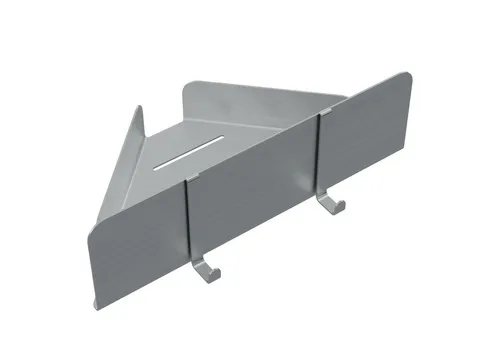 Dolvhin Duschablage ohne Bohren – Edelstahl Eckregal für die Dusche - Praktisches Eck-Duschregal aus hochwertigem Edelstahl, einfach zu montieren ohne Bohren. Mit integrierten Ablaufrillen für hygienische Aufbewahrung von Duschprodukten. Ideal für ein ordentliches Badezimmer.