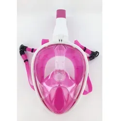 Xtrem Toys Full Face Schnorchel-Maske weiß/pink