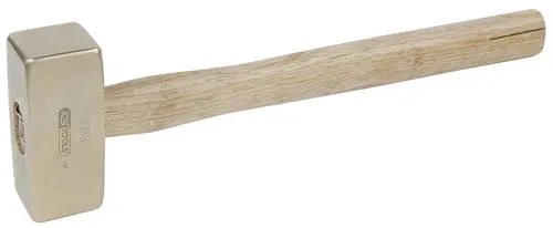 KS Tools BRONZEplus Fäustel 1500 g mit Hickorystiel - Hämmer, robuster Fäustel mit hochwertigem Hickorystiel für optimale Schlagkraft und Langlebigkeit.