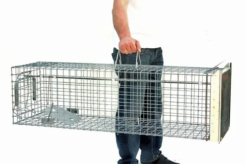 Fuchsfalle Waschbärfalle Katzenfalle Marderfalle, Lebendfalle 102x34x34