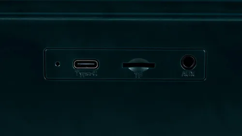 BigBen EPOK Bluetooth Lautsprecher im Plattenspieler-Look in grün von Bigben