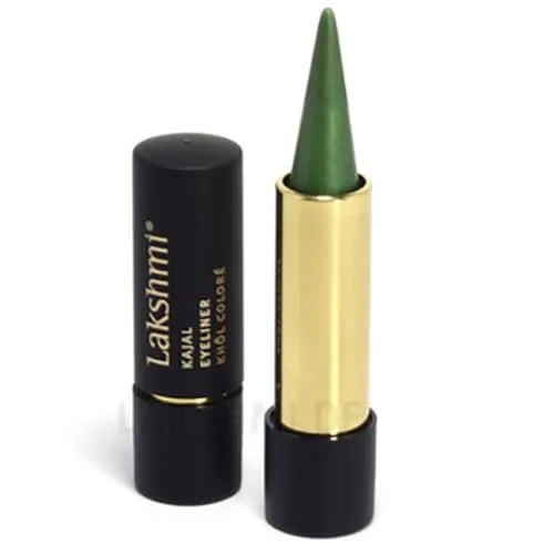Kajal Moosgrün No 203 - Ayurvedischer Kajal in hell schimmerndem Grünton, ideal für einen natürlichen Look und sanfte Akzente im Augen-Make-up.