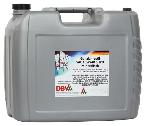 High Performer 15W-40 SHPD Nutzfahrzeug Ganzjahresöl 20 Liter