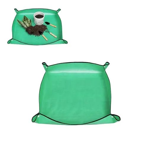 50x50cm Grün Gartenmatte Pflanzen Umtopfen Matte Wasserdicht Faltbar