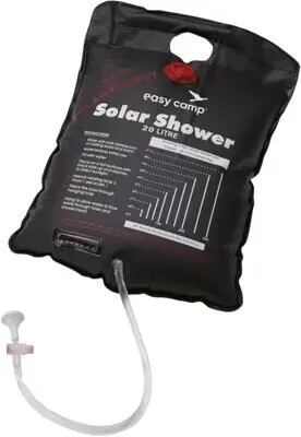 Easy Camp Solar Dusche, 20L, schwarz von Easy Camp