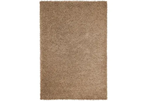Vimoda Hochflor-Teppich Shaggy Beige, Rechteckig, Höhe: 30 mm, Läufer Langflor Wohnzimmer Einfarbig Modern