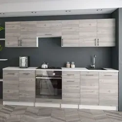 Küche Küchenzeile Leco 240 Eiche Nelson