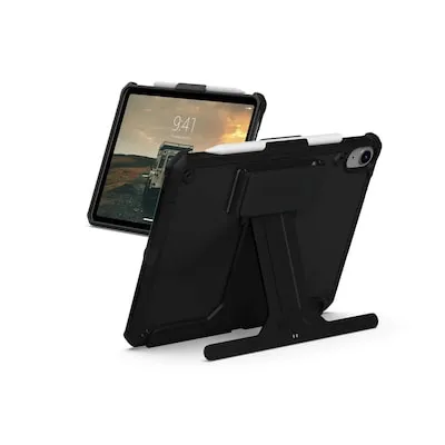 Urban Armor Gear Scout Handstrap & Kickstand Case für Apple iPad 10.9 (2022) - Tasche für Tablets mit Handschlaufe und Kickstand, bietet militärischen Fallschutz und eine Halterung für den Apple Pencil.