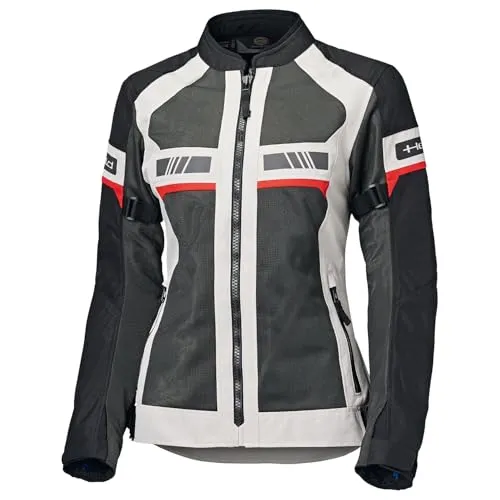 Held Motorrad Damen Textiljacke DXL Tropic 4 Top grau-rot von Held