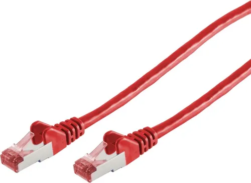 Patchkabel cat6A S/FTP PIMF Halogenfrei rot 7,5m
