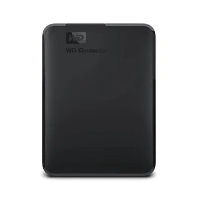Western Digital Elements Portable 4 TB - Externe HDD-Festplatte in Schwarz, ideal für sicheres Speichern und Transportieren großer Datenmengen mit USB 3.0