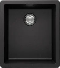 Schock Greenwich N-100S A Stone Granitspüle - Grau - Sanitäranlagen & Zubehör, passend für Unterschränke ab 45 cm mit praktischer Exzenterbetätigung und inklusive Mini Care Set für einfache Pflege.