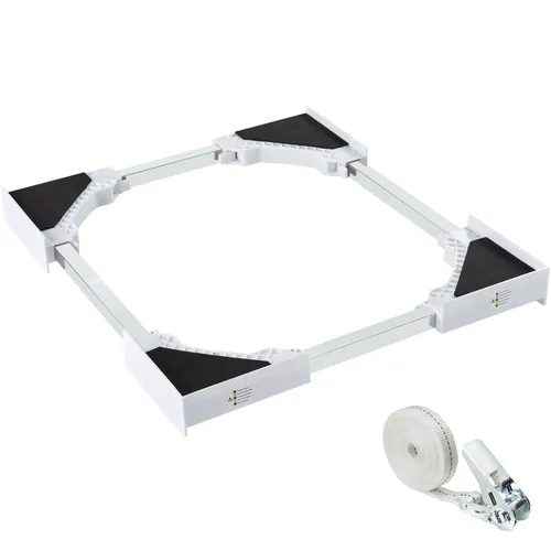 tectake Zwischenbaurahmen Verbindungsrahmen für Waschmaschinen und Wäschetrockner