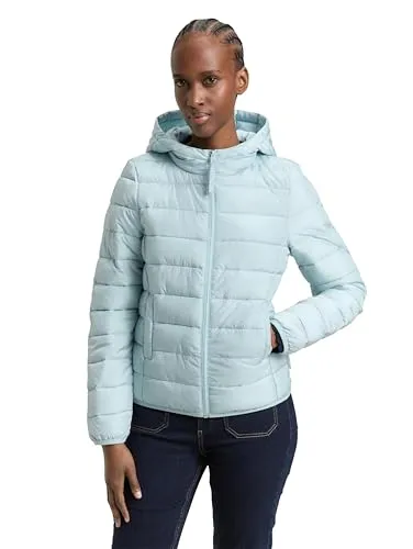 Leichter Steppmantel mit Kapuze von Tom Tailor