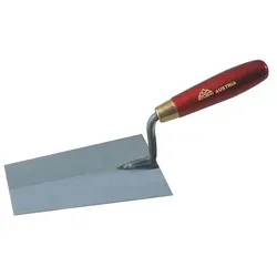 Stubai Maurerkelle 4201 (Angel geschmiedet, Länge 180 mm, Breite 125 mm, Heft rotmetallic, Schweißung nicht verputzt) 420103