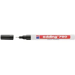 edding 780 Permanent Lackmarker Schwarz Extra Fein